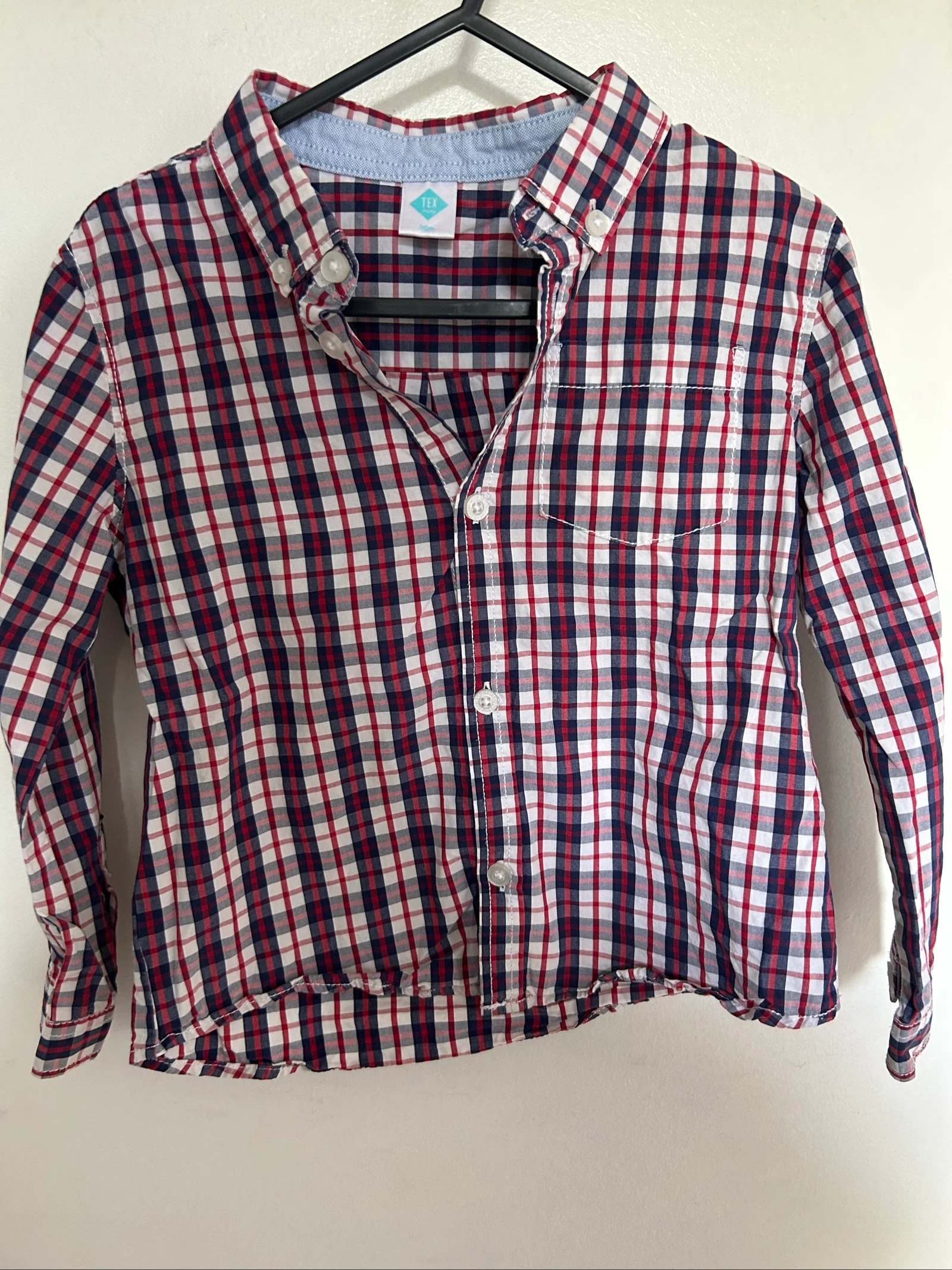 Chemise à carreaux Tex baby 36 mois